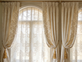 欧式纯棉窗帘-3